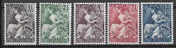 POMOC OFIAROM WOJNY HOLANDIA MI.457-461**