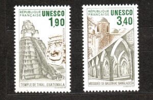 UNESCO FRANCJA MI.37-38**