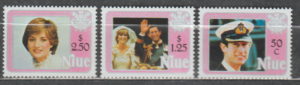 PARA KRÓLEWSKA NIUE MI.471-473**