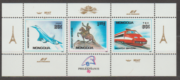 TRANSPORT MONGOLIA MI.BL.138**