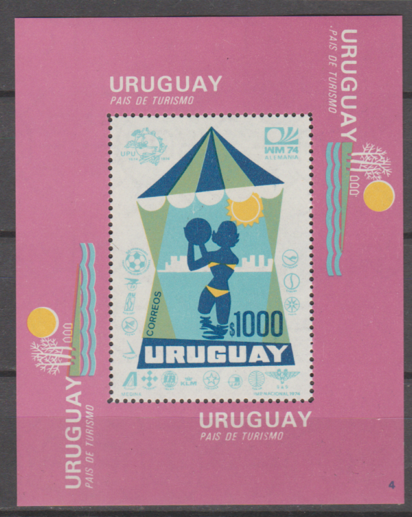 UPU URUGWAJ MI.BL.20**