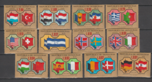 FLAGI HONDURAS MI.842-853**