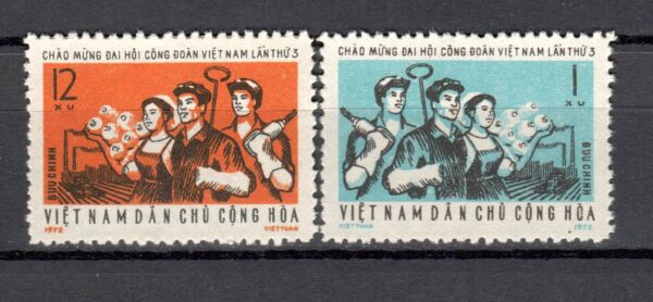 ROBOTNICY WIETNAM MI.689-690**