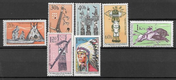 INDIANIE CZECHOSŁOWACJA MI.1629-1635**