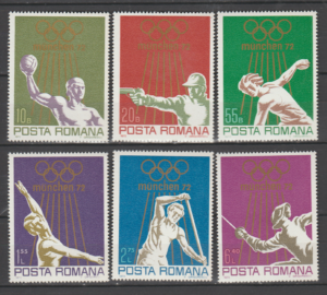 OLIMPIADA LETNIA RUMUNIA MI.3035-3040**