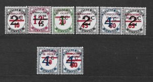 POCZTA GUJANA MI.632A-I II**