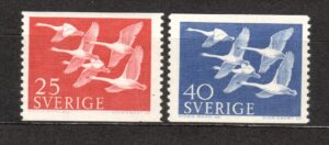 ŁABĘDZIE SZWECJA MI.416-417**