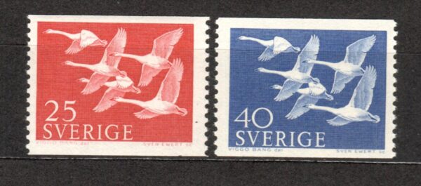 ŁABĘDZIE SZWECJA MI.416-417**