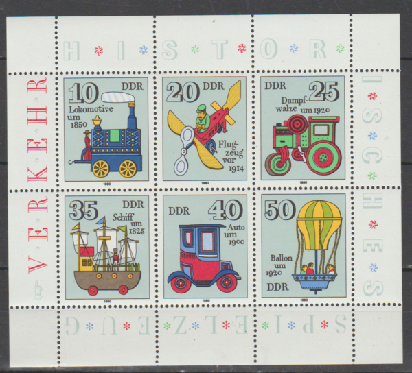 TURYSTYKA DDR MI.ARK 2566-2571**