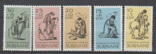 MIŁOSIERNY SAMARYTANIN SURINAME MI.514-518**