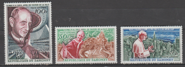 RELIGIA DAHOMEY MI.282-284**