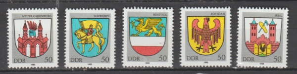 HERBY DDR MI.2934-2938**