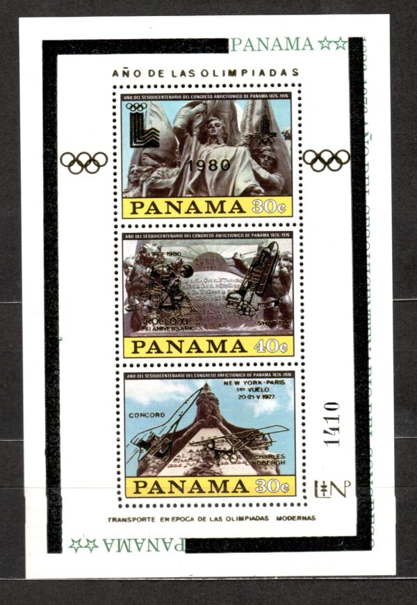 OLIMPIDA PANAMA MI.BL.113**