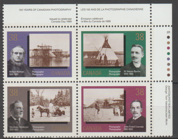 FOTOGRAFIA KANADA MI.1134-1137**