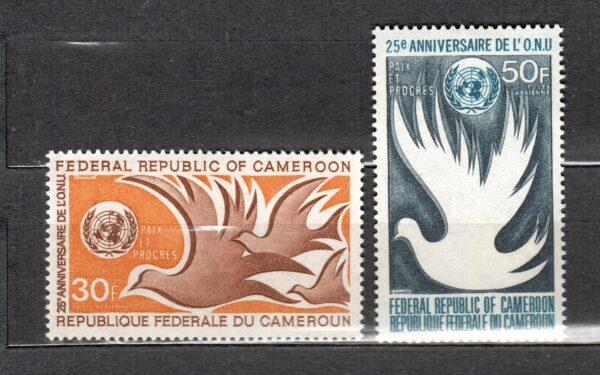 POKÓJ NA ŚWIECIE KAMERUN MI.613-614**