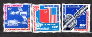 SATELITY DAHOMEY MI.630-631**