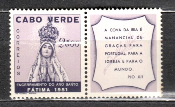 FATIMA CABO VERDE MI.279**