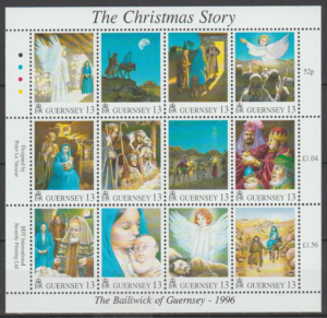 BOŻE NARODZENIE GUERNSEY MI.ARK.713-724**