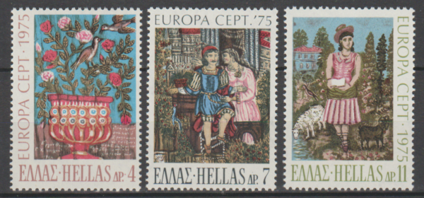 EUROPA CEPT GRECJA MI.1198-1200**