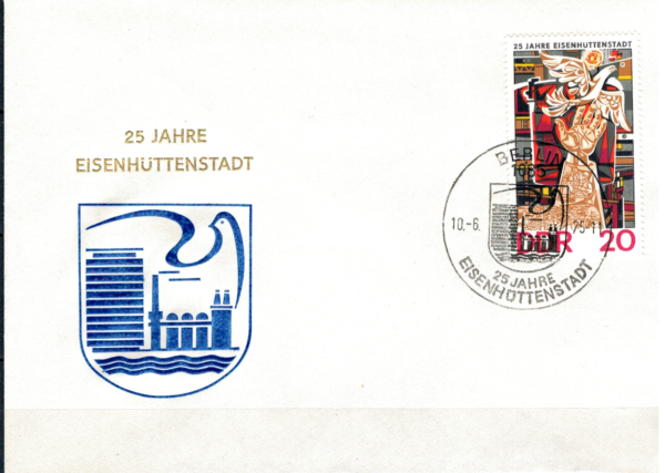 FDC ROCZNICA DDR MI.2053