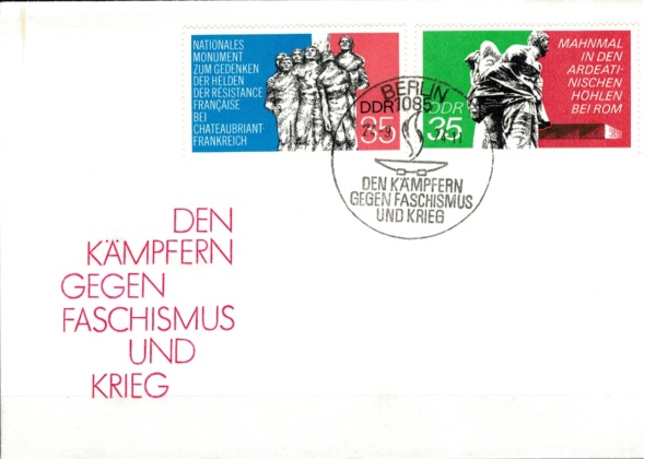 FDC WOJOWNICY PRZECIWKO FASZYZMOWI I WOJNIE DDR MI.1981-1982