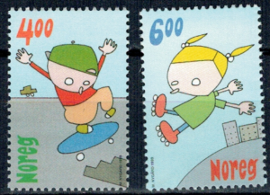 DZIEŃ DZIECKA NORWEGIA MI.1329-1330**