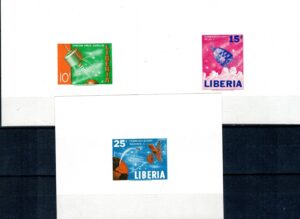LOT W KOSMOS LIBERIA MI.619-621** WYDANIE MINISTERIALNE