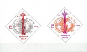LOT W KOSMOS HAITI MI.BL.27**