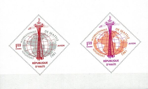 LOT W KOSMOS HAITI MI.BL.27**