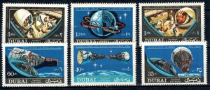 LOT W KOSMOS DUBAJ MI.231-236A**