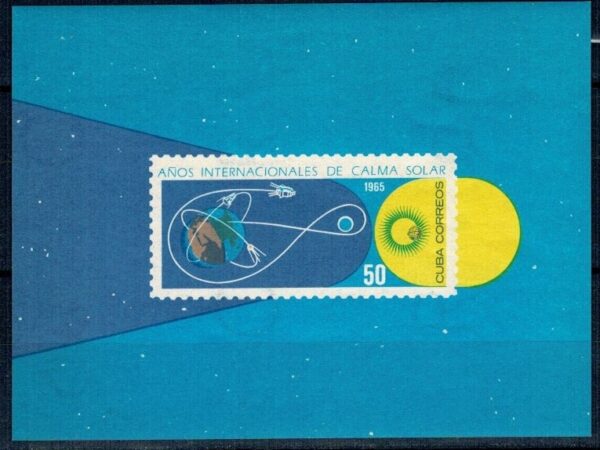 LOT W KOSMOS KUBA MI.BL.26**