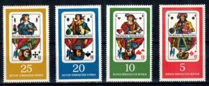 KARTY DO GRY DDR MI.1298-1301**