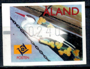 PTAK ALAND MI.10** ZNACZEK Z AUTOMATU