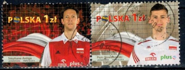 FI.4575-4576 KASOWANE ZNACZKI Z ARKUSZA