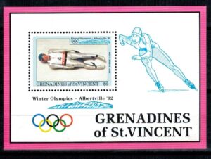 OLIMPIADA ZIMOWA GRENADINES ST.VINCENT MI.BL.109**