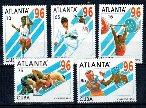OLIMPIADA LETNIA KUBA MI.3899-3903**