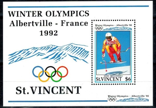 OLIMPIADA ZIMOWA ST.VINCENT MI.BL.203**