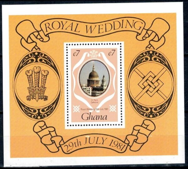 KRÓLEWSKIE WESELE GHANA MI.BL.90**
