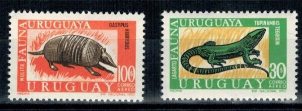 ZWIERZĘTA URUGWAJ MI.1165-1166**