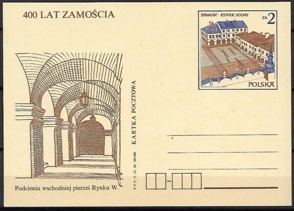 Cp.FI.748**400 LECIE ZAMOŚCIA