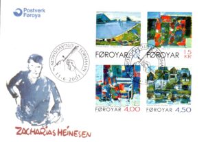 FDC MALARSTWO WYSPY OWCZE MI.404-407