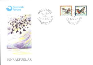 FDC PTAKI WYSPY OWCZE MI.298-299