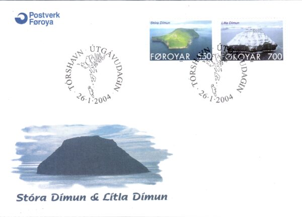 FDC KRAJOBRAZY WYSPY OWCZE MI.483-484