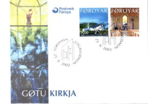 FDC  KOŚCIOŁY WYSPY OWCZE MI.433-434