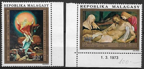 RELIGIA MADAGASKAR MI.673-674**