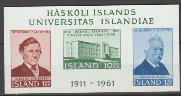 SŁAWNI LUDZIE ISLANDIA MI.BL.3**