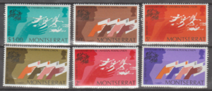 UPU MONTSERRAT MI.305-310**