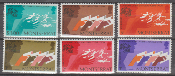 UPU MONTSERRAT MI.305-310**