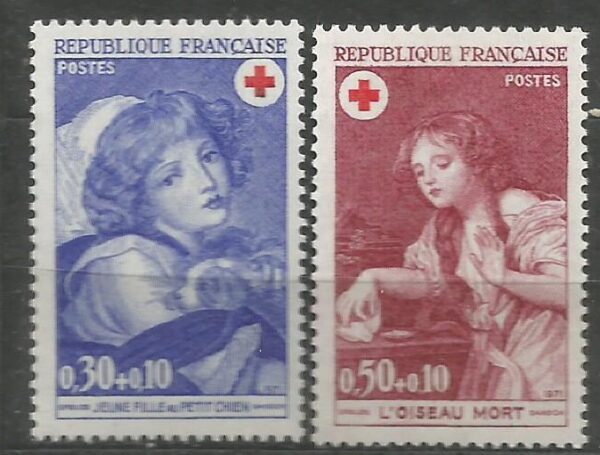 CZERWONY KRZYŻ FRANCJA MI.1777-1778**
