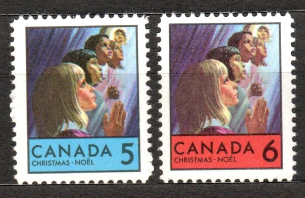 BOŻE NARODZENIE KANADA MI.444-445**